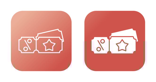 Discount Voucher Vector Icon