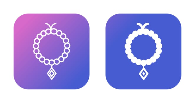 Necklace Vector Icon