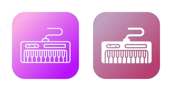 Piano Vector Icon