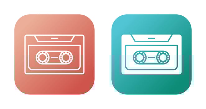 Cassette Vector Icon