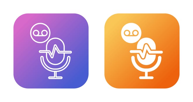 Recording Vector Icon