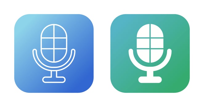 Microphone Vector Icon
