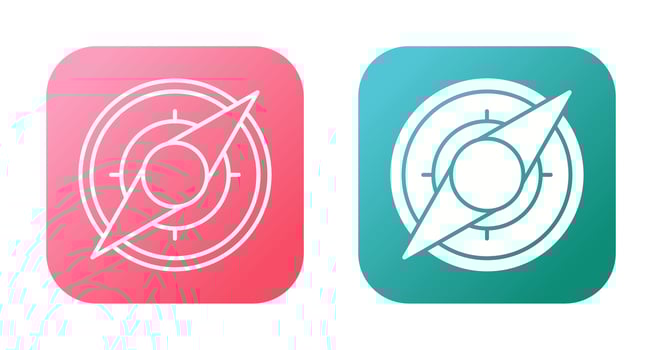 Compass Vector Icon