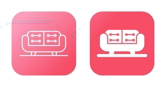 Sofa Vector Icon
