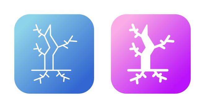 Dead Tree Vector Icon