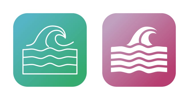 Sea Vector Icon