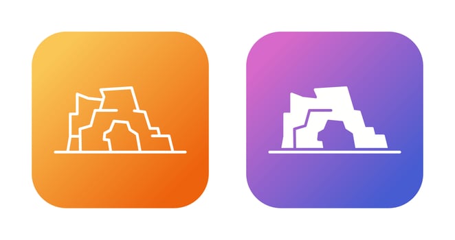 Cave Vector Icon