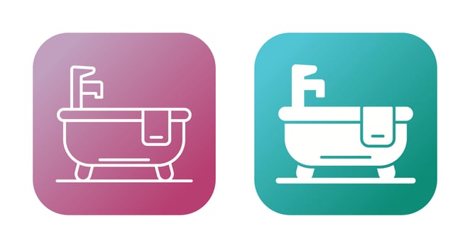 Bath Vector Icon