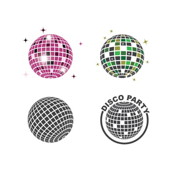 disco ball icon vector illustration design