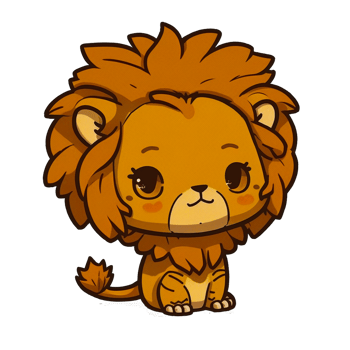 free cute line cartoon icon png