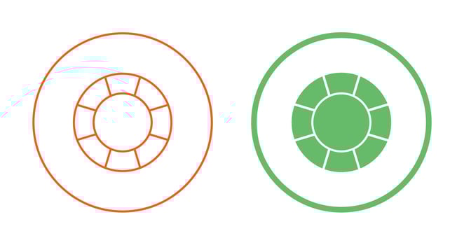 Life Saving Tube Vector Icon