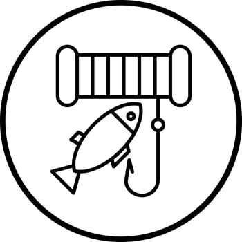 Fishing Vector Icon Style
