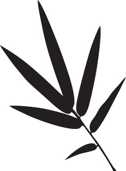 Tree icon symbol image vector, illustration of the tree botany in black image vector