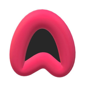 Open mouth isolated on a Transparent Background png
