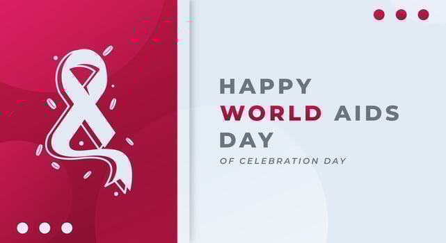 World AIDS Day Celebration Vector Design Illustration for Background, Poster, Banner, Advertising, Greeting Card