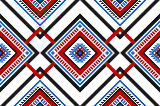 Geometric ethnic seamless pattern traditional. Aztec ethnic ornament print. Tribal pattern style. vector