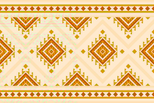 Carpet tribal pattern art. Geometric ethnic seamless pattern traditional. American, Mexican style. vector