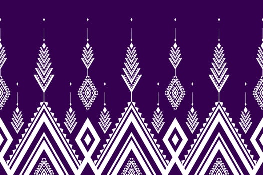 Border tribal pattern background. Geometric ethnic seamless pattern traditional. Mexican style. vector