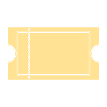 Golden Ticket Sticker Bullet Journal Blank png