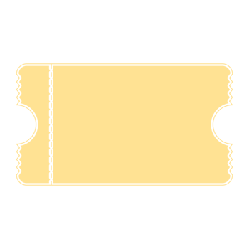 Golden Ticket Sticker Bullet Journal Blank png