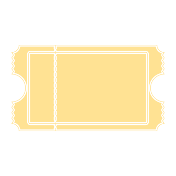 Golden Ticket Sticker Bullet Journal Blank png