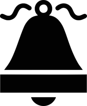 Bell notification icon symbol vector image. Illustration of the alarm alert symbol in EPS 10
