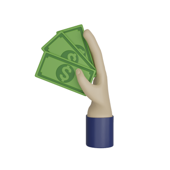 financial icon 3d rendering png