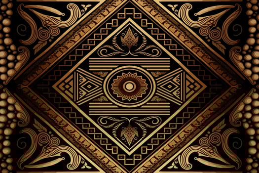 Egyptian geometry pattern old ancient background. Abstract traditional folk antique tribal ethnic graphic line. Ornate elegant luxury vintage retro style. Texture textile fabric ethnic egypt patterns vector