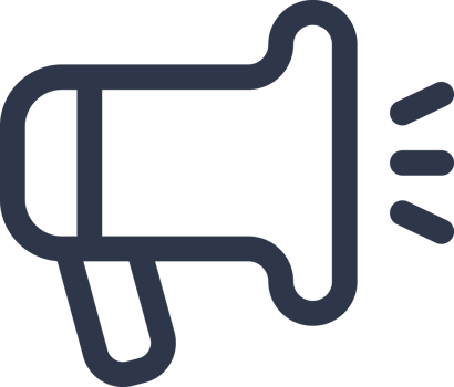 Megaphone icon in black colors. Loudspeaker sign illustration. png