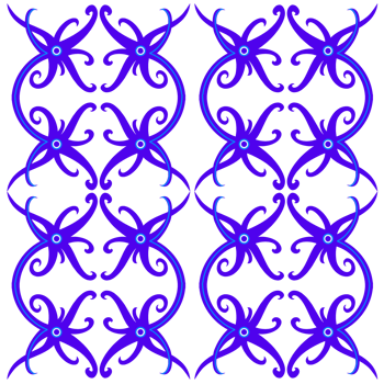 various forms of typical Kalimantan batik png