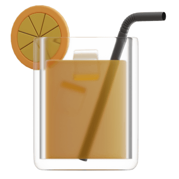 Lemonade Spring 3D Illustration png