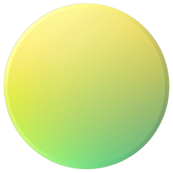 Green and yellow button isolated on white background. Vector illustration.Circle button with green and yellow gradients png