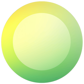 Green and yellow button isolated on white background. Vector illustration.Circle button with green and yellow gradients png