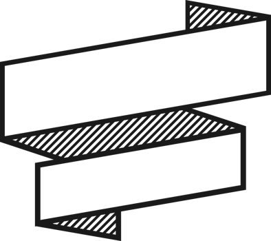 Vintage Ribbon Line png