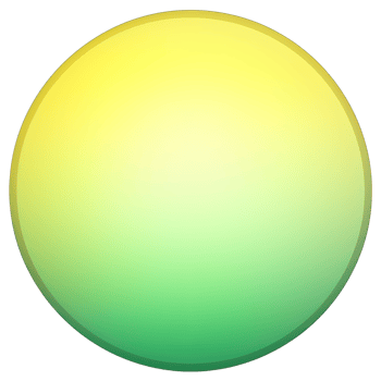 Green and yellow button isolated on white background. Vector illustration.Circle button with green and yellow gradients png