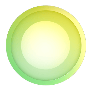 Green and yellow button isolated on white background. Vector illustration.Circle button with green and yellow gradients png