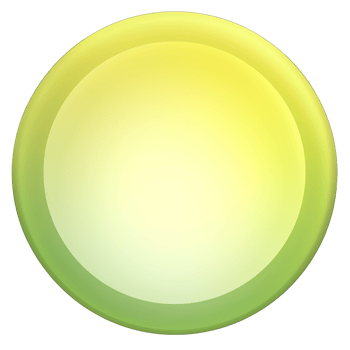 Green and yellow button isolated on white background. Vector illustration.Circle button with green and yellow gradients png