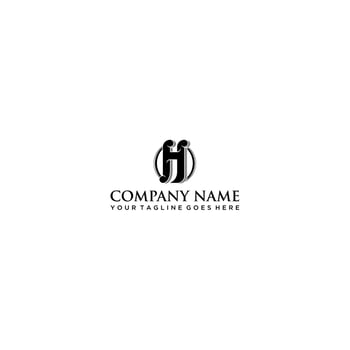 Letter H logo icon design template elements vector