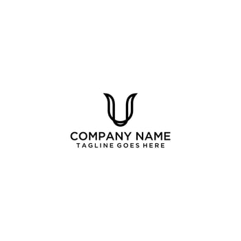 Modern creative V Logo Design and template. vector
