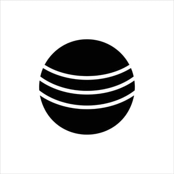 ball icon with isolated vektor and transparent background vector