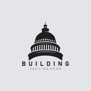 Dome logo icon design template vector