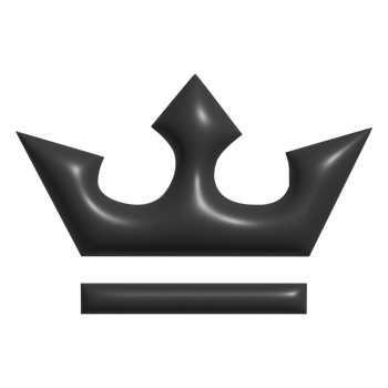 3d icon of crown png