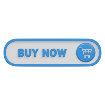 buy now button 3d render, transparent background, click button png