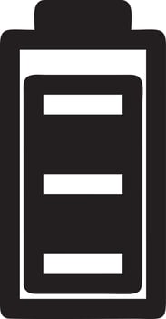 Battery energy icon symbol vector image. Illustration of the batteries charge electric icon design image. EPS 10