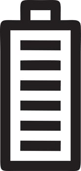Battery energy icon symbol vector image. Illustration of the batteries charge electric icon design image. EPS 10