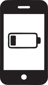 Battery energy icon symbol vector image. Illustration of the batteries charge electric icon design image. EPS 10