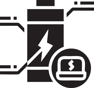 Battery energy icon symbol vector image. Illustration of the batteries charge electric icon design image. EPS 10