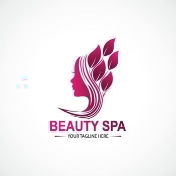 Beauty spa logo template design vector