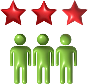 review 3d rating stars for best excellent services rating for satisfaction. Review for quality customer rating feedback. png