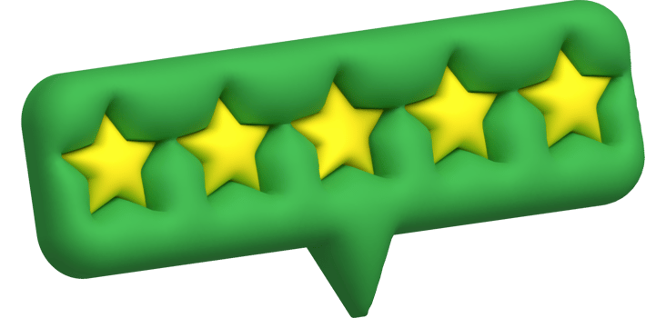 review 3d rating stars for best excellent services rating for satisfaction. Review for quality customer rating feedback. png